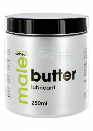 Анальный лубрикант MALE Cobeco Butter Lubricant - 250 мл. 