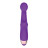 Фиолетовый массажёр для G-точки G-Spot Pleaser - 19 см. 