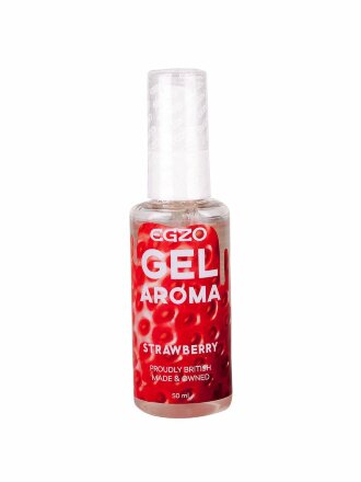 Интимный лубрикант EGZO AROMA с ароматом клубники - 50 мл. 
