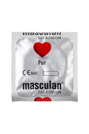 Супертонкие презервативы Masculan Pur - 3 шт. 