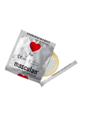 Супертонкие презервативы Masculan Pur - 3 шт. 