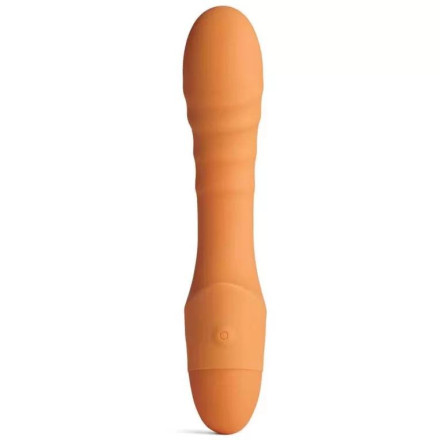 Оранжевый вибратор So Divine Pash для точки G - 17,8 см. 