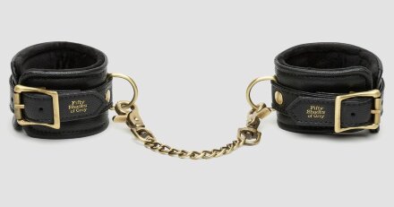 Черные наручники Bound to You Faux Leather Wrist Cuffs 