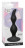 Чёрная анальная пробка Curved Anal Plug Black - 12,5 см. 