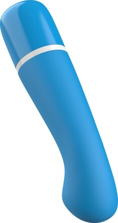 Голубой G-вибростимулятор Bdesired Deluxe Curve - 15,2 см. 