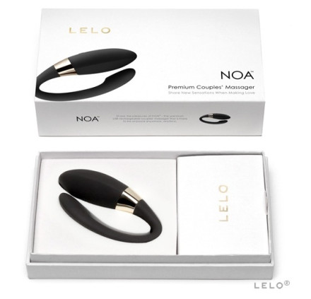 Вибромассажер Noa черного цвета (LELO) 