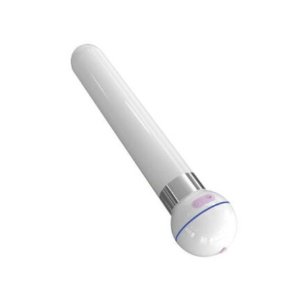Водонепроницаемый белый вибратор Touch Vibe - 20,5 см. 