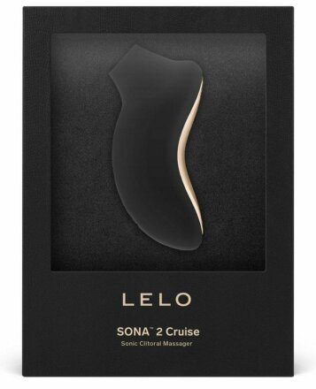 Черный стимулятор клитора Lelo Sona 2 Cruise 