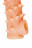 Телесная закрытая насадка с пупырышками Cock Sleeve Size S - 13,8 см. 