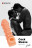 Телесная закрытая насадка с пупырышками Cock Sleeve Size S - 13,8 см. 