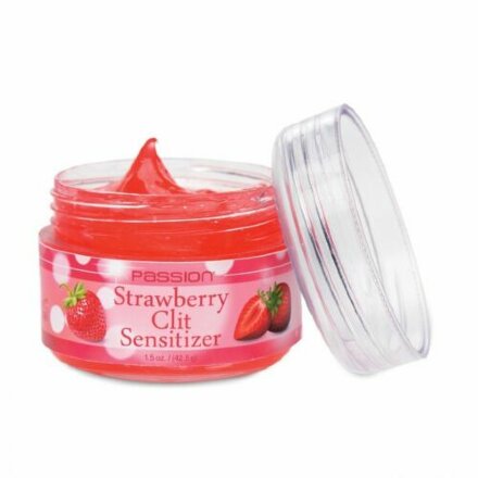 Гель для стимуляции клитора Passion Strawberry Clit Sensitizer - 45,5 гр. 