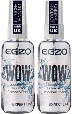 Набор универсальных смазок на силиконовой основе EGZO WOW Expert Line - 2 х 50 мл. 