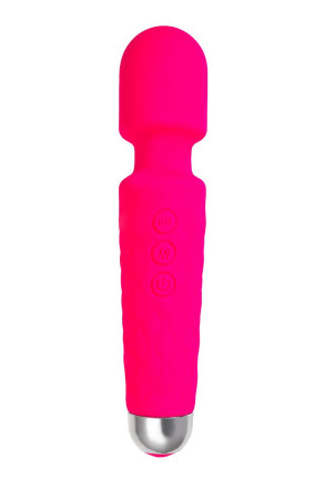 Розовый жезловый вибратор Peony - 20,5 см. 