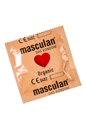Экологически чистые презервативы Masculan Organic - 3 шт. 