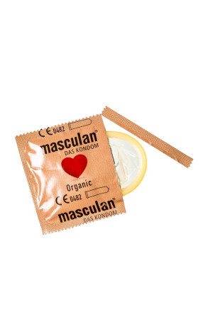 Экологически чистые презервативы Masculan Organic - 3 шт. 
