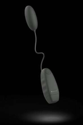Черное виброяйцо Bnaughty Classic 
