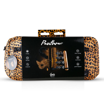 Стильный БДСМ-набор Gato 8-piece Set в анималистическом дизайне 