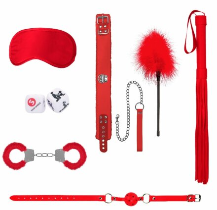Красный игровой набор Introductory Bondage Kit №6 