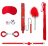 Красный игровой набор Introductory Bondage Kit №6 