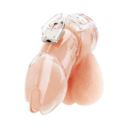 Прозрачная клетка целомудрия Acrylic See-thru Chastity Cage 
