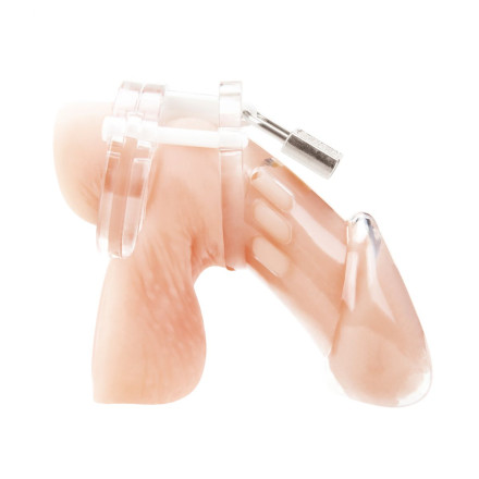 Прозрачная клетка целомудрия Acrylic See-thru Chastity Cage 