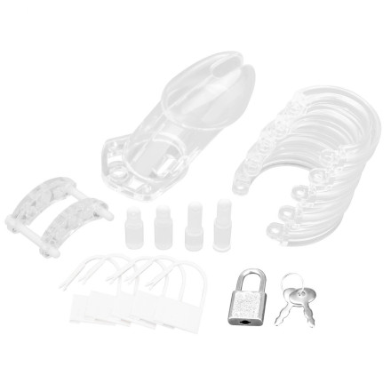 Прозрачная клетка целомудрия Acrylic See-thru Chastity Cage 