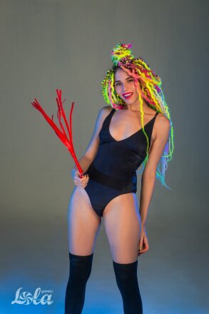 Красная плеть Party Hard Risque - 63,5 см. 