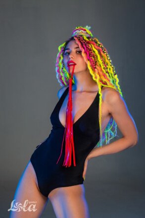 Красная плеть Party Hard Risque - 63,5 см. 