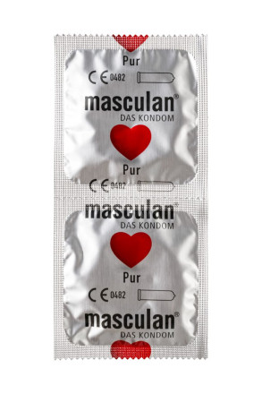 Супертонкие презервативы Masculan Pur - 10 шт. 