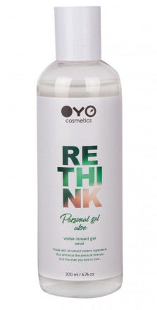 Увлажняющий гель на водной основе OYO Personal Gel Aloe - 200 мл. 