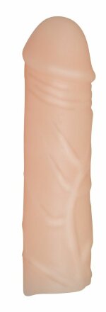 Телесная насадка на пенис Nature Skin - 15,5 см. 