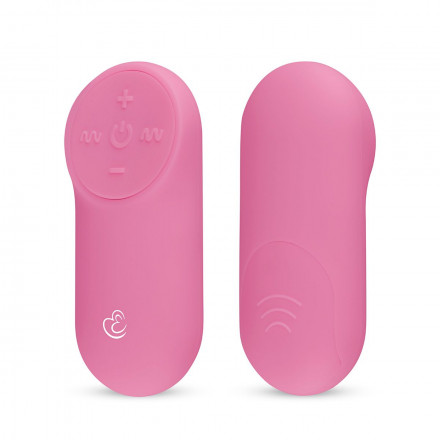 Розовое виброяйцо Vibrating Egg с пультом ДУ 
