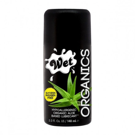 Натуральный лубрикант на основе алоэ Wet Organics - 148 мл. 