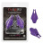 Фиолетовые виброзажимы для сосков Nipple Play Rechargeable Nipplettes 