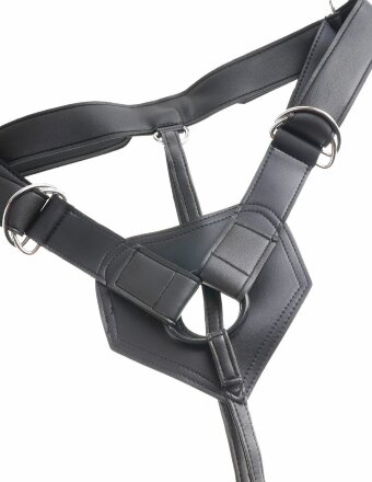 Страпон Harness со съемной телесной насадкой King Cock 9 - 22,9 см. 