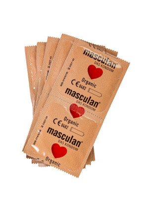 Экологически чистые презервативы Masculan Organic - 10 шт. 