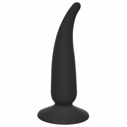 Чёрная анальная пробка P-spot Teazer Black - 12,2 см. 
