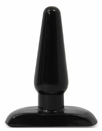 Черная анальная пробка Small Plug - 9 см. 