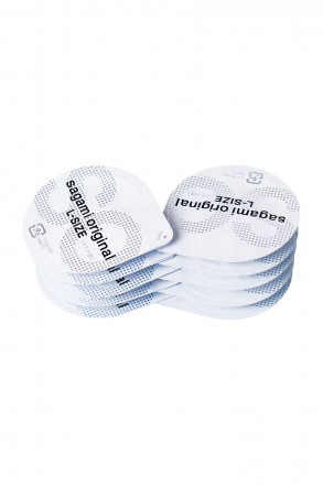 Презервативы Sagami Original 0.02 L-size увеличенного размера - 10 шт. 