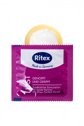 Рифленые презервативы RITEX LUST с пупырышками - 8 шт. 