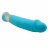 Голубой вибратор ECSTASY Deluxe Rowdy Dong - 21,5 см. 