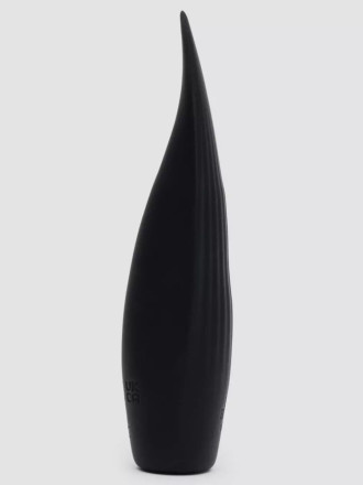 Черная вибропуля Sensation Rechargeable Flickering Tongue Vibrator 