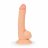 Реалистичный телесный фаллоимитатор Erowoman 