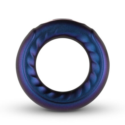 Фиолетовое эрекционное виброкольцо Saturn Vibrating Cock/Ball Ring 