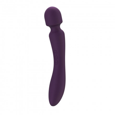 Фиолетовый вибратор-жезл So Divine Wicked Game Magic Wand - 24 см. 