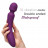 Фиолетовый вибратор-жезл So Divine Wicked Game Magic Wand - 24 см. 