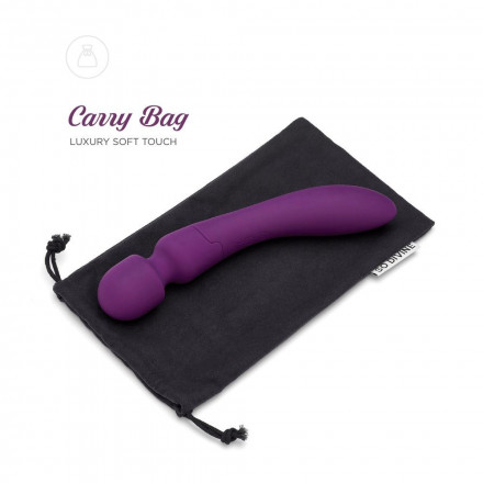 Фиолетовый вибратор-жезл So Divine Wicked Game Magic Wand - 24 см. 