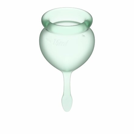 Набор зеленых менструальных чаш Feel good Menstrual Cup 