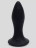 Черная анальная вибропробка Sensation Rechargeable Vibrating Butt Plug - 8,9 см. 