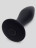 Черная анальная вибропробка Sensation Rechargeable Vibrating Butt Plug - 8,9 см. 